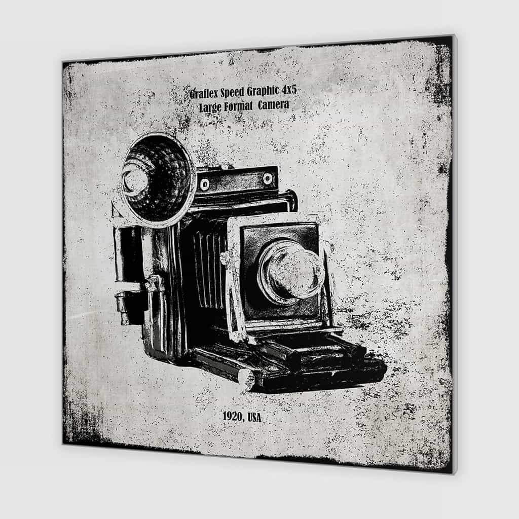 Vintage Graflex Speed Graphic Camera