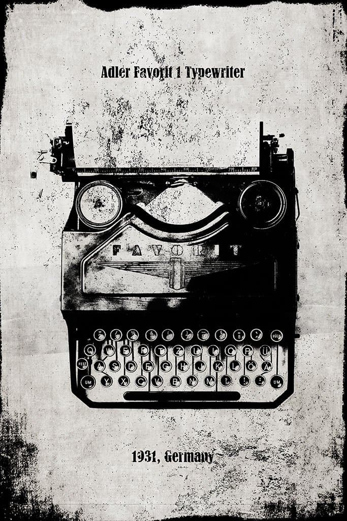 Vintage Typewriter Favorit