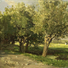 Wilgenbomen (Willem Roelofs)
