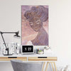 Contour van een vrouw