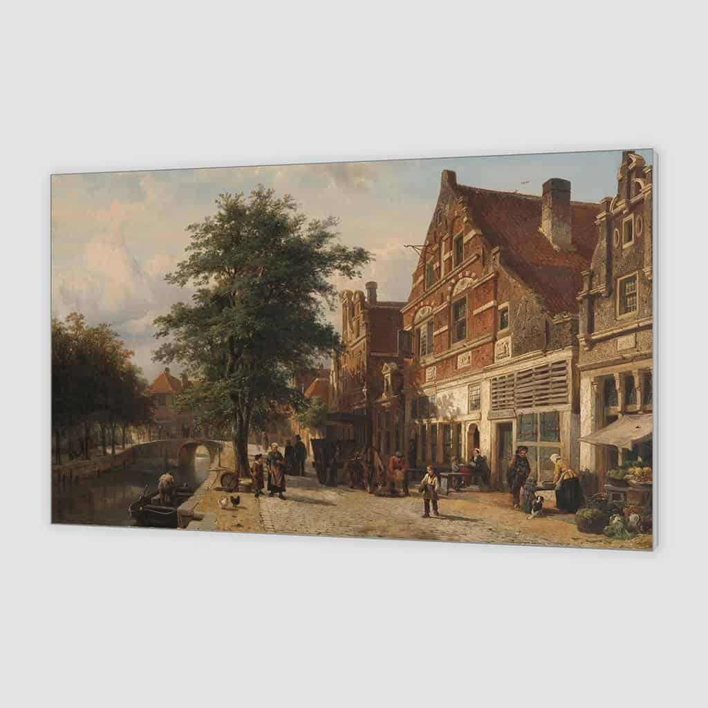 Zuiderhaven Enkhuizen (Cornelis Springer)
